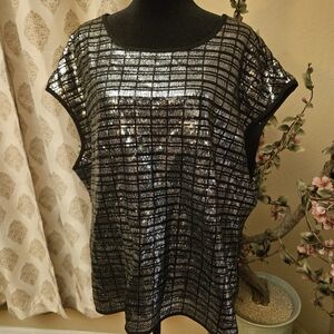 Calvin Klein: Sequin Top